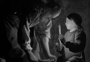 «ژرژ دلاتور» نقاش ملقب به «تصویرگر شمع‌ها»